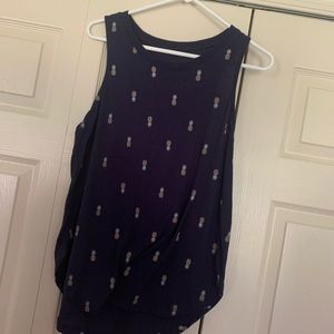 zoe+liv pineapple tank, navy